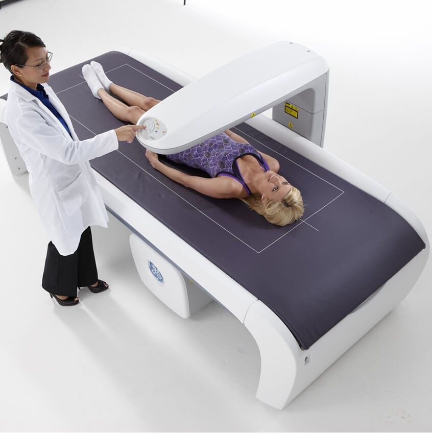 GE IDXA BONE DENSITOMETER